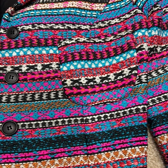 Smythe Aztec Boxy Blazer, XS / 2 - Picture 3 of 4